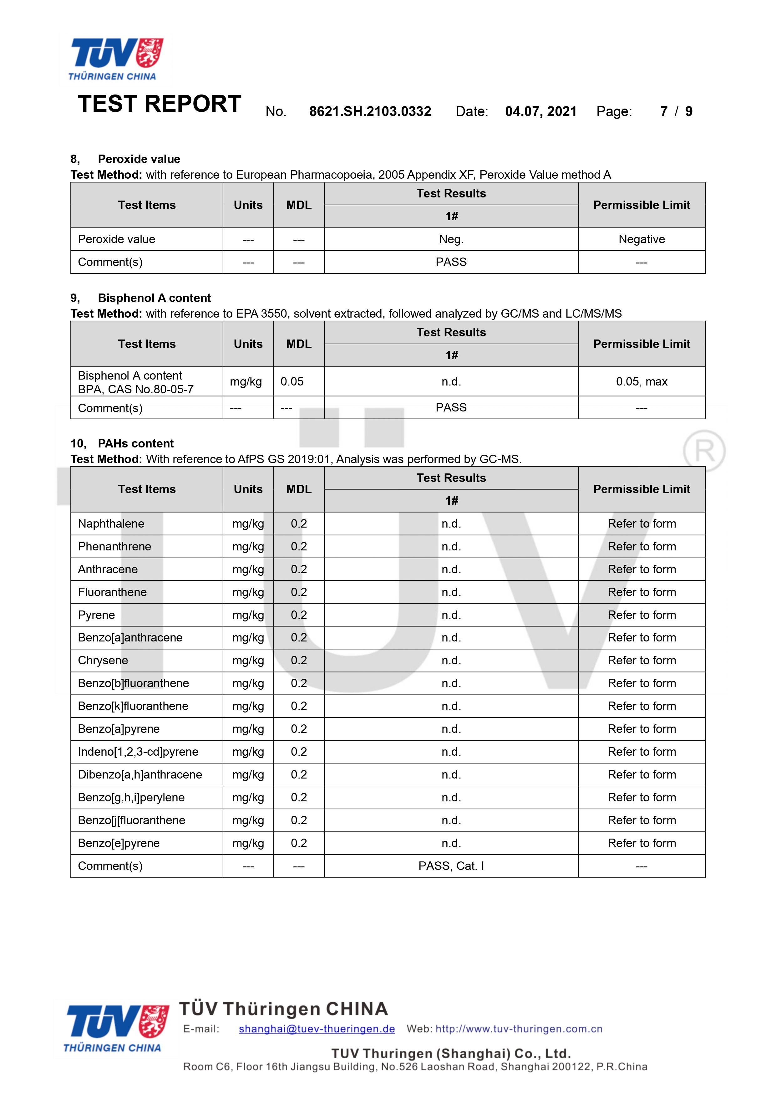德國萊茵TUV環(huán)保袋食品接觸檢測(圖7)