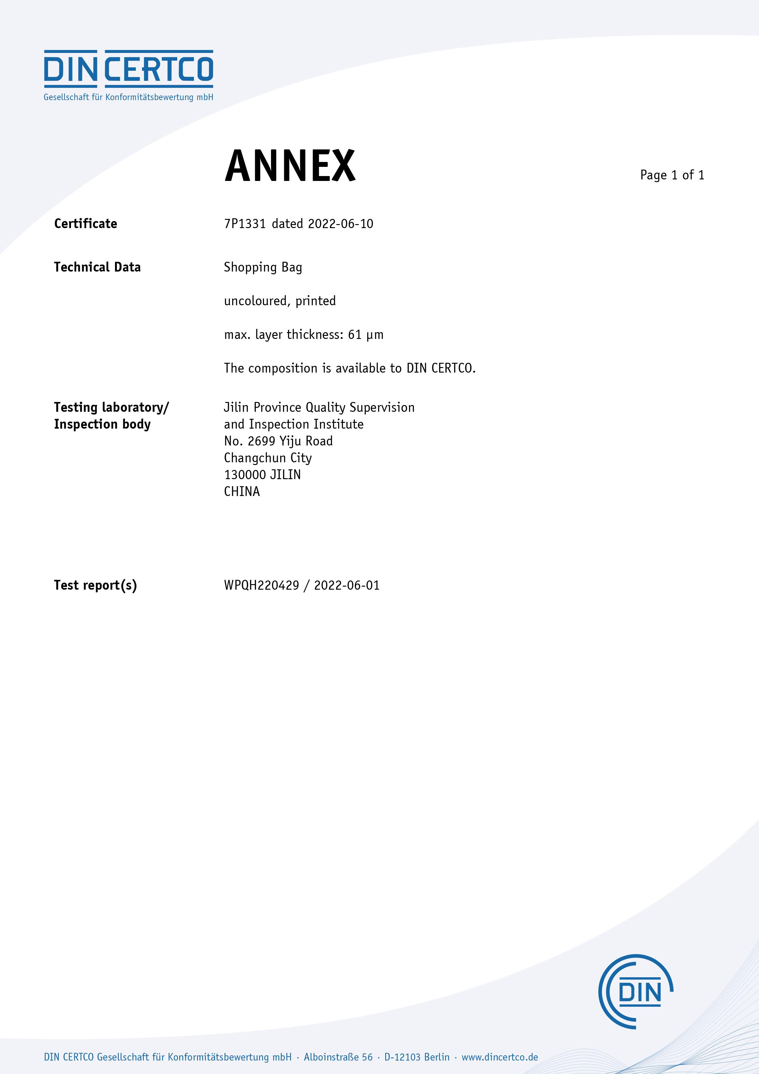 購(gòu)物袋歐盟豆苗DIN_CERTCO認(rèn)證(圖2)