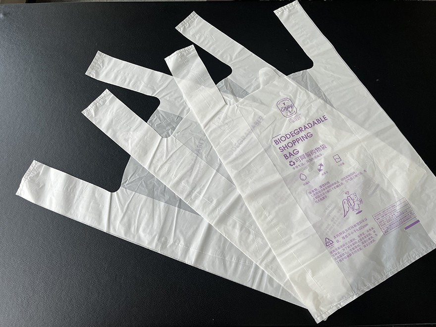 全生物降解環(huán)保連卷背心袋