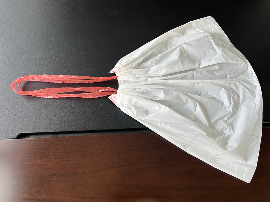 可降解拉繩束口手提袋