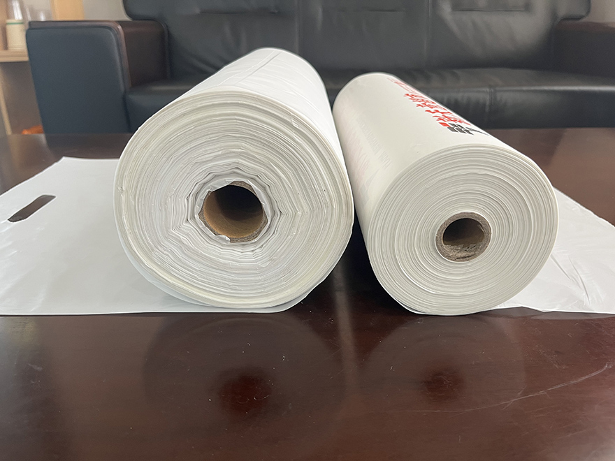 生物全降解超市手提連卷袋