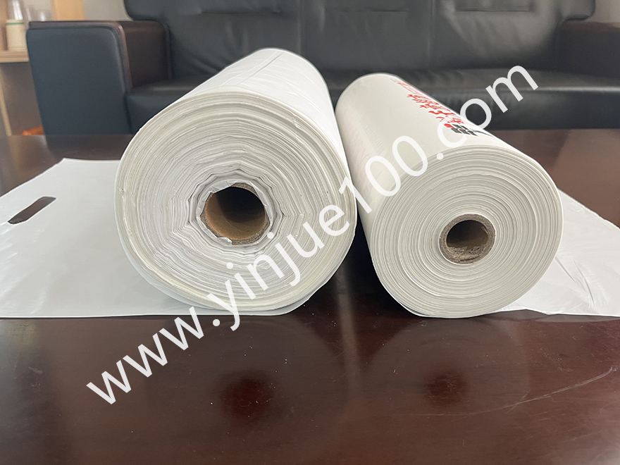 超市手提口連卷購物袋 超市手提口連卷購物袋(可印刷logo)(圖3)